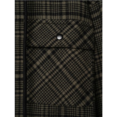 Рубашка текстильная с капюшоном из трикотажа для мальчиков