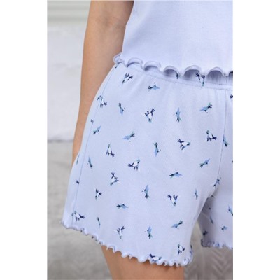 Пижама Амалия-3 (Голубой)