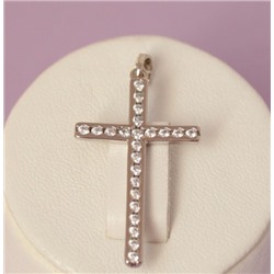 Кулон покрытие родий Н01-13392