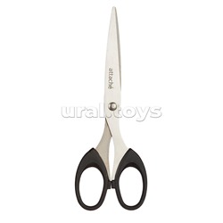 Ножницы канцелярские "Attomex" 13,7 см, пластиковые кольца, в пластиковом пакете