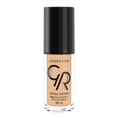 Крем-консилер тональный для лица GR Total Cover 2in1 Foundation & Concealer - 003 2в1 КОСМЕТИКА ИЗ ТУРЦИИ, 1097207