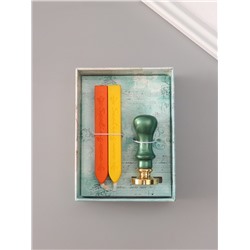 Подарочный набор для сургучной печати «Дракон», печать, ручка, сургуч, 12.5×10×3.6 см