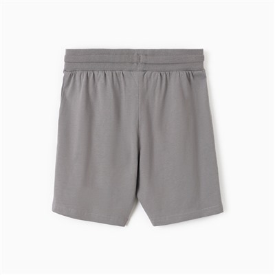 Шорты для мальчика, серые, рост 146 см