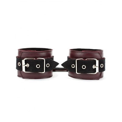 Бордовые наручники Maroon Shackles Of Hands