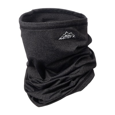 Бафф спортивный «Мастер К» для защиты от ветра и пыли, мужской, графит