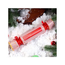 Новогодний подарочный набор косметики SB BEAUTY, бомбочки для ванны «Красная конфета», зелёный, 3×100 г