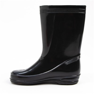 Сапоги женские, размер 36, ПВХ, чёрные