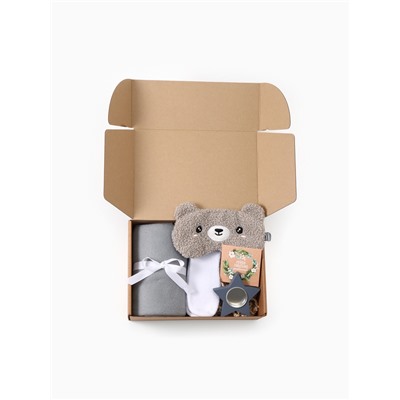 Новогодний подарочный набор Merry Christmas, плед и аксессуары