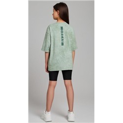 Фуфайка (футболка) для девочки Сидней-1 (Фисташковый)