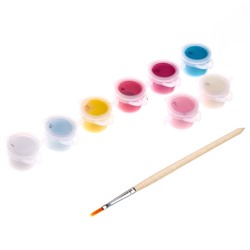 Картина по номерам для детей «Принцесса на луне», 21×15 см