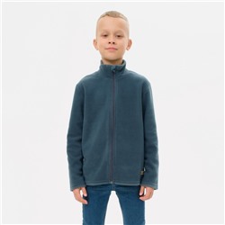 Джемпер флисовый детский MINAKU, тёмно-серый, размер 98 см