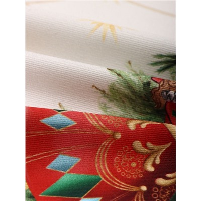 Набор салфеток сервировочных «Этель. Щелкунчик», 4 шт., белые, 40×40 см