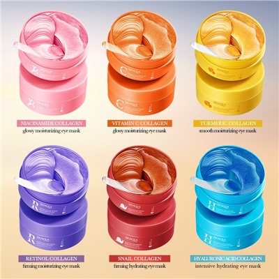 Гидрогелевые патчи с Ретинолом и Коллагеном Biaoqua, 60 шт.