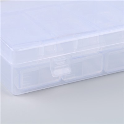 Органайзер для хранения страз алмазной мозаики, 24 секции