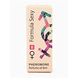 Парфюмерное масло женское с феромонами Formula Sexy №8, 8 мл (по мотивам Bombshell (Victoria's secret)