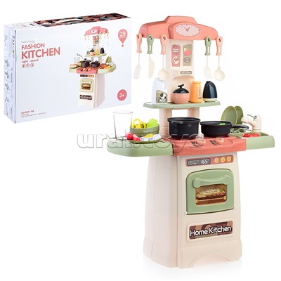 Игровой набор кухня "Хозяюшка" (свет, звук) в коробке