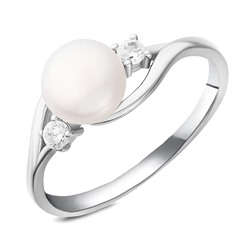 Кольцо, жемчуг, BY-878