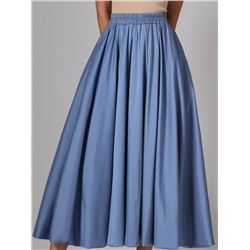 Юбка Широкие жесты, блю