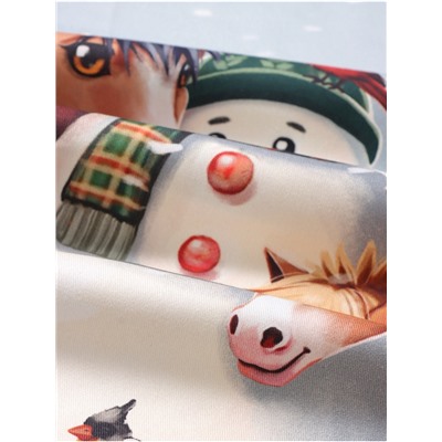 Набор кухонных полотенец «Этель. Лошадки», новогодний, 4 шт., 34×60 см