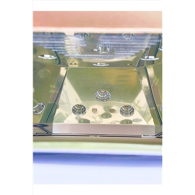 Nail Art LED-лампа для ногтей, 54 Вт, золотой матовый KRISTALLER, 1214984