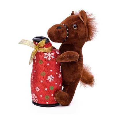 Мягкая игрушка "Лошадка" с копилкой 19*10 см.