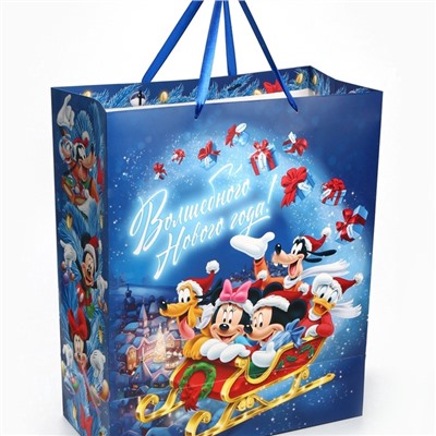 Пакет ламинированный «Волшебного Нового Года», 40×49×19 см