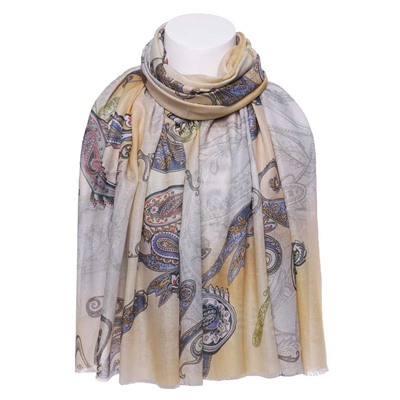 Палантин Famuyi B755 Узор