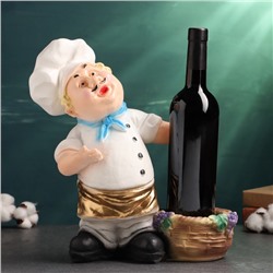 Подставка для бутылки «Повар», цветной 33 см