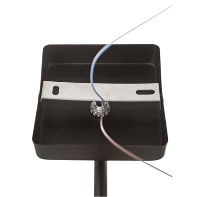 Бра «Ирина» 1×40 Вт Е27 черный 26×15×28 см