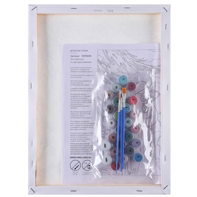 Картина по номерам с подрамником «Гравити Фолз», 30×40 см