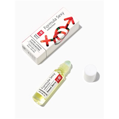 Парфюмерное масло женское с феромонами Formula Sexy Collection Sweet Berry W119, 8 мл