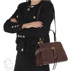 Сумка женская кожаная 68882BDAA coffee Baidou