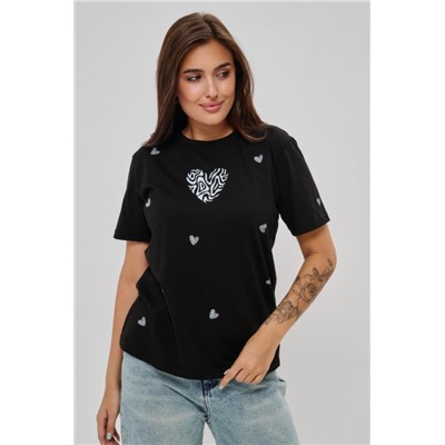 Футболка женская 88532 (Черный)