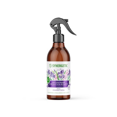 Освежитель воздуха SYNERGETIC «Ирис и розовый перец» 380 мл