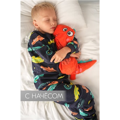 Пижама из футера с начесом для мальчика Happyfox