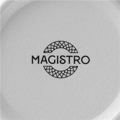 Миска фарфоровая Magistro Line, 850 мл, d=15 см, белая