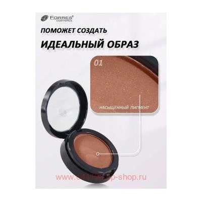 Farres Румяна компактные тон 01 карамельный 2086