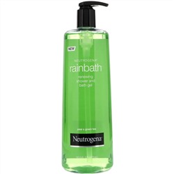 Neutrogena, Rainbath, Оновляющий гель для душа и ванны, Груша и зеленый чай, 16 ж. унц.(473 мл)