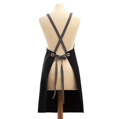 Фартук Этель «Стиль», чёрный, 70×78 см, 100% хлопок