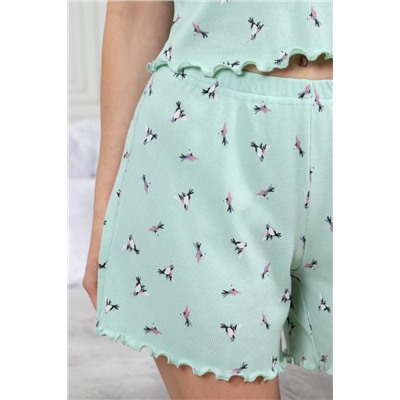 Пижама Амалия-7 (Зеленый)