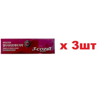 J-cozia Зубная паста Защита от зубного камня 100г  3шт