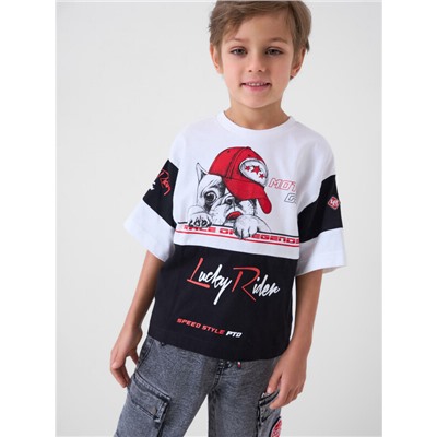 Фуфайка трикотажная для мальчиков (футболка)