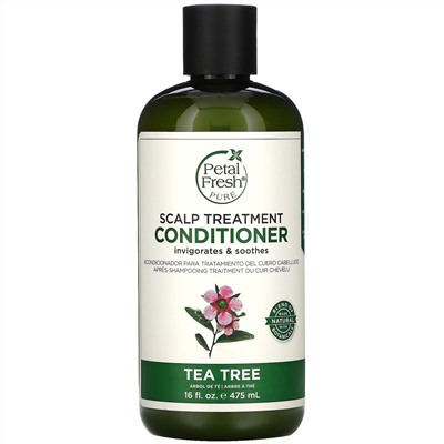 Petal Fresh, Pure, Conditioner, Scalp Treatment, Tea Tree, 16 fl oz (475 ml)