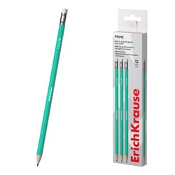 Карандаш пластиковый "Prime" HB с ластиком 60696 ErichKrause