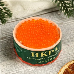 Фигурное мыло "Баночка икры" 85гр
