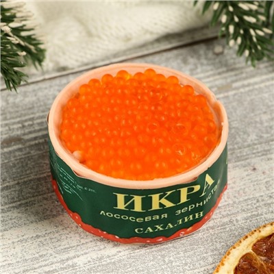 Фигурное мыло "Баночка икры" 85гр