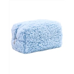 Kristaller Косметичка женская плюшевая «Тедди», голубой 27826