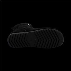 Ботинки из натуральной кожи P-MR23-1 черные