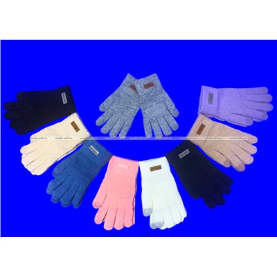 Перчатки женские зимние с начесом сенсорные арт. 7834