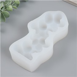 Молд силиконовый «Столбик из цветов» 3.1×6×13 см